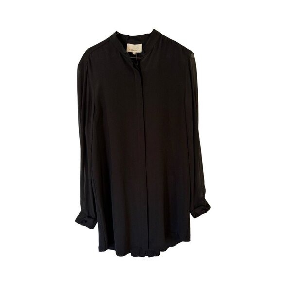 3.1 Phillip Lim Black 100% Silk Dress - Picture 1 of 6
